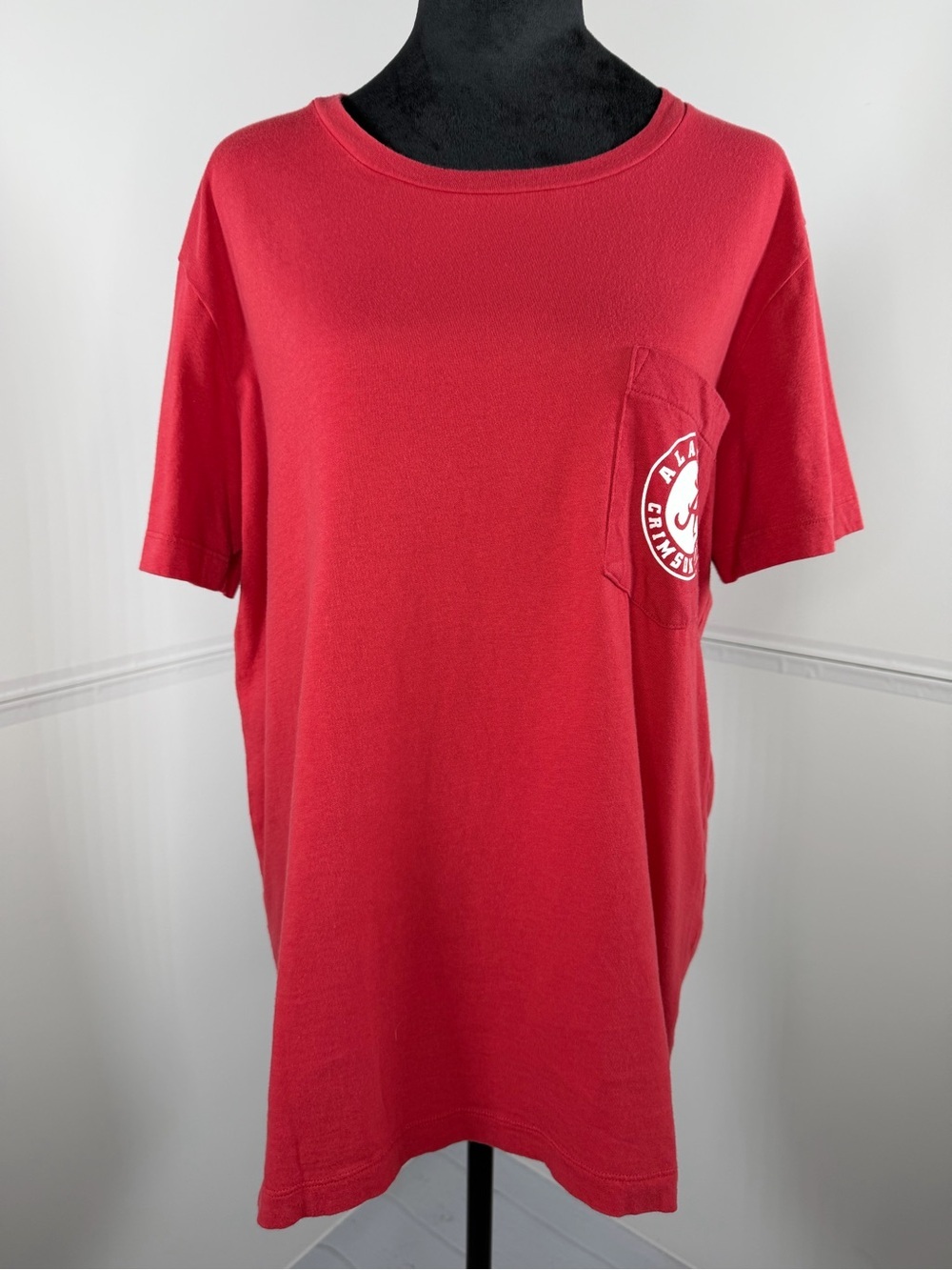 PINK Victoria's Secret Alabama Crimson Tide Roll Tide Pocket Tee Size Medium